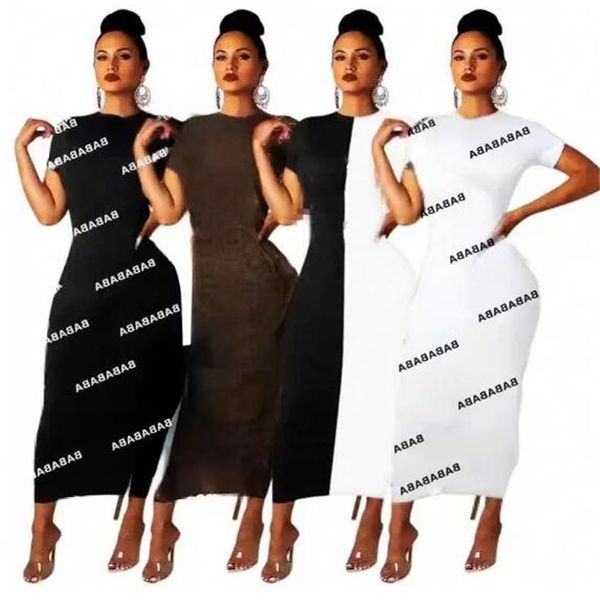 

designer summer women casual dress bodycon streetwear fashion party club elegant dresses, Black;gray