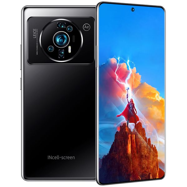 Smartphone Cellulari da 7,3 pollici Telefono Android Face ID Doppia fotocamera SIM 4G 5G Smart Mobile CellGlobal Versione 512 GB Celulares