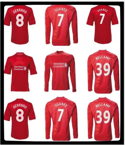 

2010 2011 2012 gerrard suarez carroll retro soccer jersey 10 11 12 bellamy carragher kuyt sterling henderson vintage classic football shirt., Black;yellow