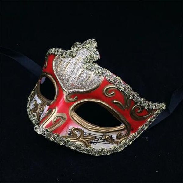 Maschera mascherata Maschere di bellezza dipinte Moda Venezia Maschera Giocattoli per feste Film Tema Puntelli Fornitura GC1401