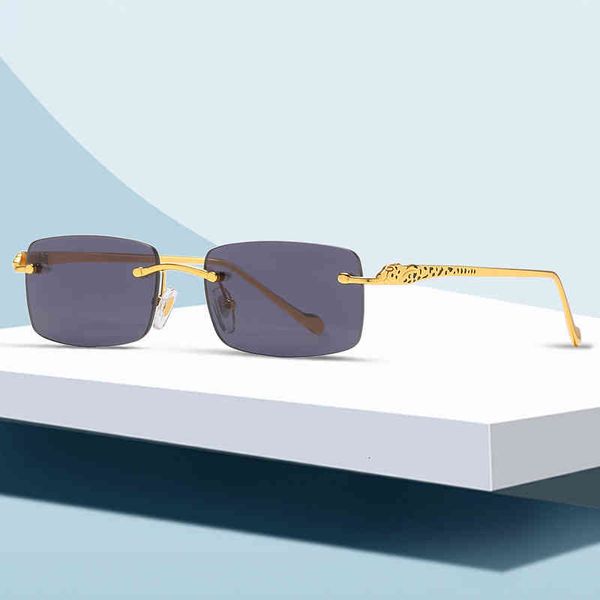 

sunglasses leopard head men and women fashion personality sunglasses optical frame can be equipped with myopia glasses nbz9, White;black