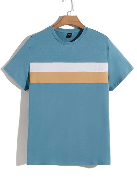 

men cut and sew tee p0ef#, White;black