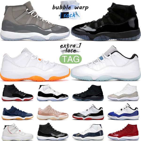 

basketball shoes 11s men women cool cap ivory and silver jumpman 11 legend blue platinum tint concord bred mens sports sneaker