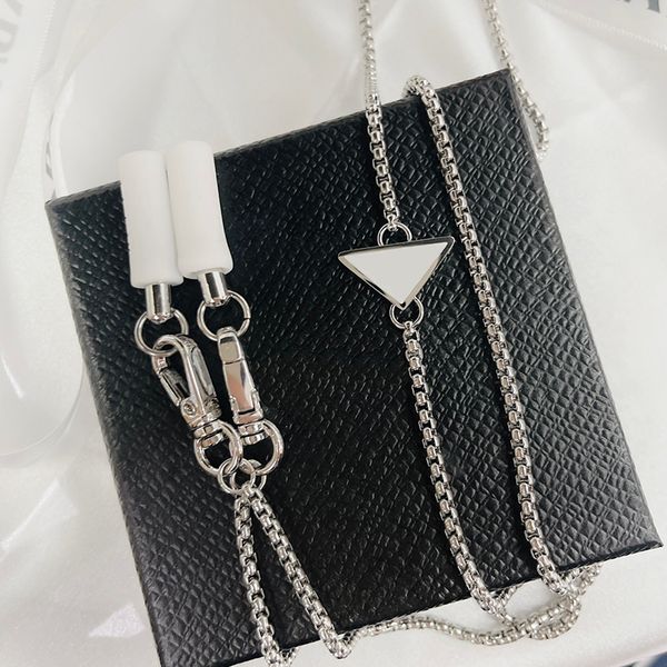 

mens designer necklace womens fashion pendant necklaces silver chin luxury jewelry ladies chins women men p necklaces 2205215d