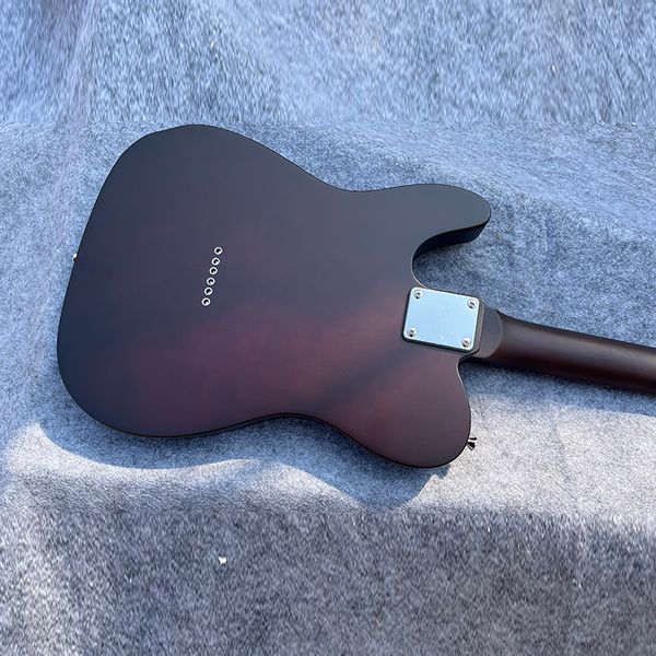 

classic matte electric guitar dark brown matte color made by european and american teams delivered home of charge