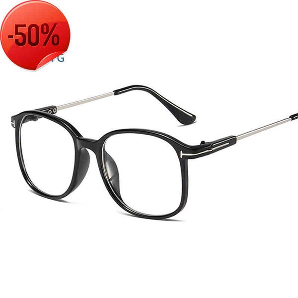 

blue light proof flat lens men's and women's fashion frame nearsighted glasses quality tr90the factory directly, White;black