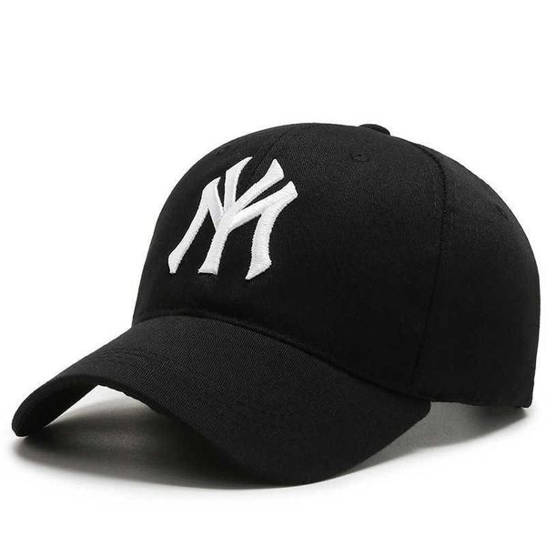 Berretto da baseball ricamato 3d di New York 100% cotone cappello di mio padre lettera sole estivo moda hip hop