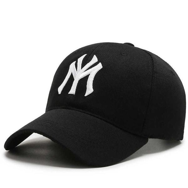 

new york 3d embroidered baseball cap 100% cotton my father hat letter summer sun hip hop fashion, Blue;gray