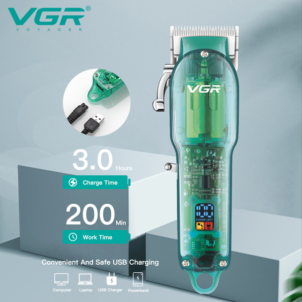 

professional electric hair clipper cordless lcd display oil head men hair trimmer home shaving hair clipper cutting machine perf