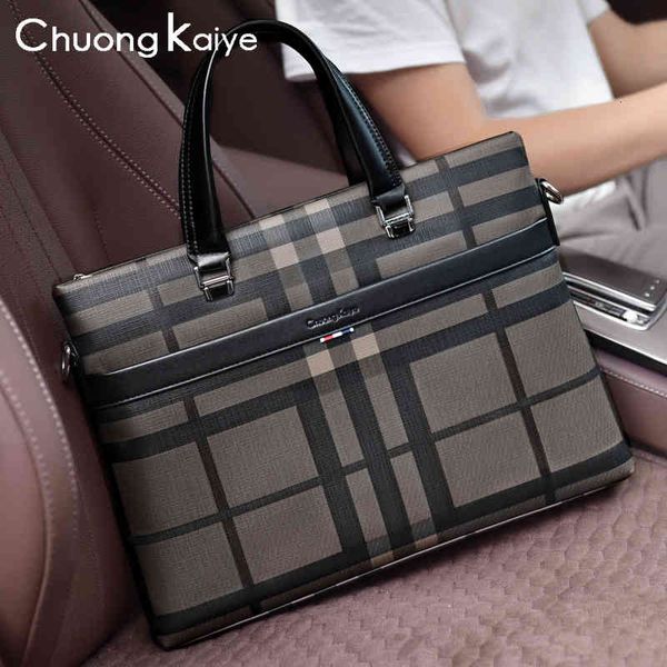 

handbags bags chuongkaiye men's handbag large capacity briefcase business travel leisure horizontal trend, Black;red