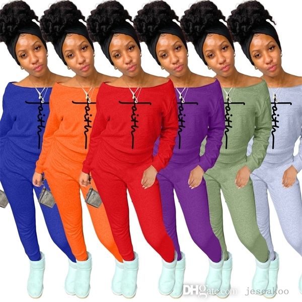 

4xl women tracksuits letter printed sweatshirt and pants jogging suit 2 piece set streetwear outfits fall plus size clothing, Gray