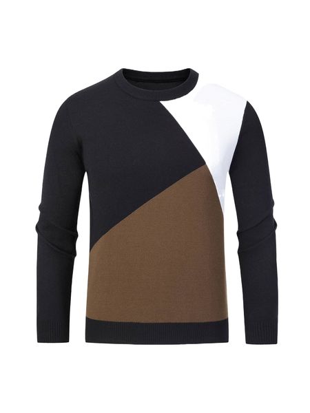 

men cut and sew sweater z1iq#, White;black