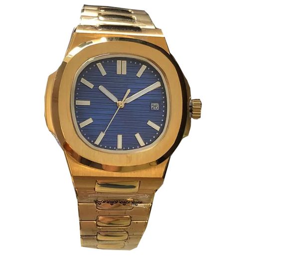 

2021 new wristwatches automatic movement stainless steels comfortable rubber strap original clasp super luminous men watches, Slivery;brown