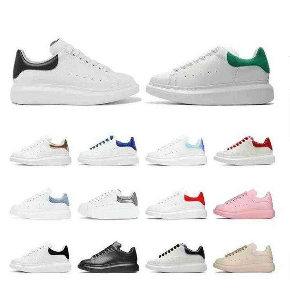 

designer platform casual shoes men women leather lace up luxury white black velvet suede trainers jogging walking oversized flats sole sneak