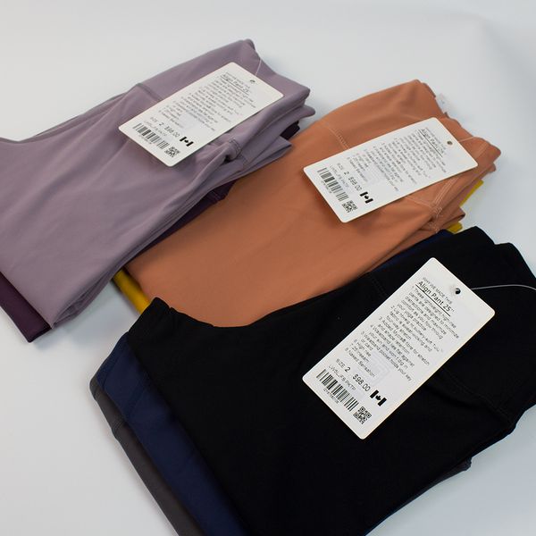 

2022 new arrived women yoga pants lycra fabric solid color high waist sports gym wear leggings elastic fitness lady outdoor sports trousers, Black;white