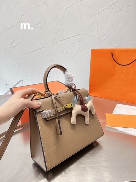 

women's designers shoulder bag luxury tote purse handbag message bags cluth classic genuine leather crossbody original box 25cm with sc