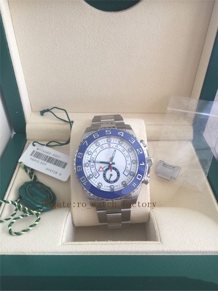 

men watch stainless steel sapphire waterproof 116680 wristwatches white ceramic boy watches, Slivery;brown