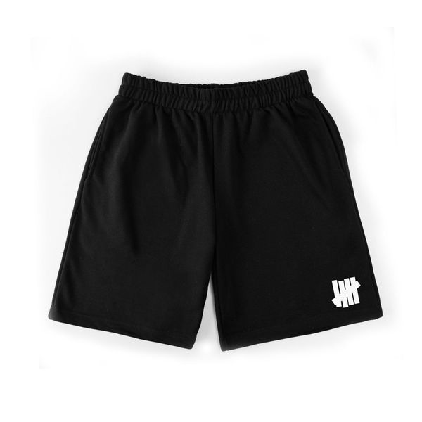 

casual loose five-point shorts logo letters men and women cotton couple, White;black