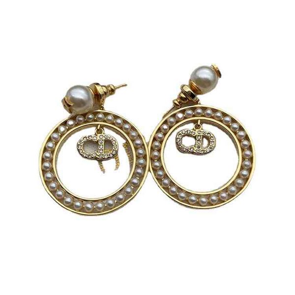 

earrings new round pearl earrings star baby, Black