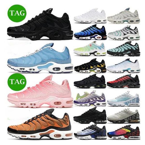 

2022 tn plus running shoes shoe mens black white hyper jade france club blue hyper sunset women breathable sneakers trainers outdoor sports