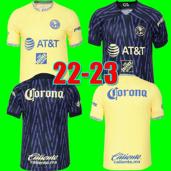 Liga MX 22 23 Club America Maglia da calcio 2022 2023 GIOVANI 10 G.OCHOA 13 S.CORDOVA 17 America casa lontano kit maglia da calcio Camiseta de Futbol