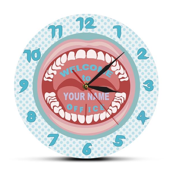 Персонализированная деловая стена настраиваемое название стоматолога гигиенистское зубы стоматологическая клиника декор стоматология Art 220615