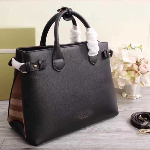 

women handbag hand bag graceful shoulder crossbody bags large capacity genuine leather tartan cotton patchwork color detchable strap i