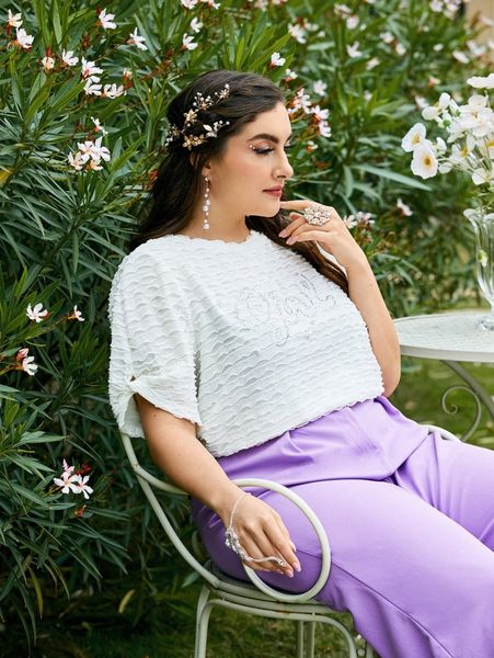 

plus textured twist cuff 45oq#, Black