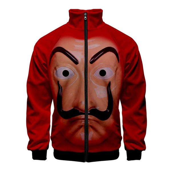 

money heist sport costume men athletic jackets outdoor activewear plus size mountain wear la casa de papel hiking hoodies3037, Blue;black