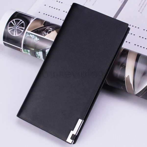 

long card cc wallet designer mini new for men ultra thin leather wallet genuine mens business simple wallet handbag bag, Red;black