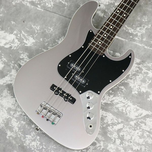 

aerodyne ii jazz bass rosewood dolphin gray guitar