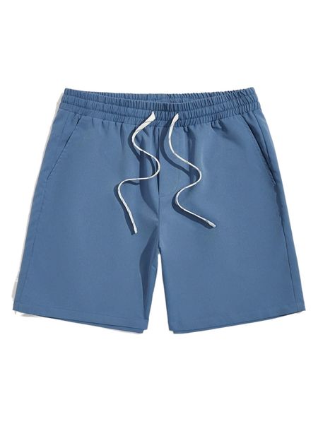 

men drawstring waist shorts j7cn#, White;black