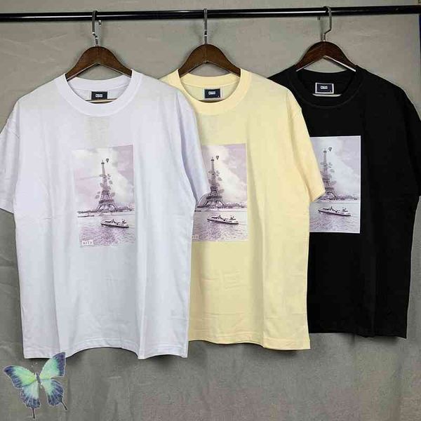 

men's and women's t-shirts with eiffel tower kiss, casual wear, White;black