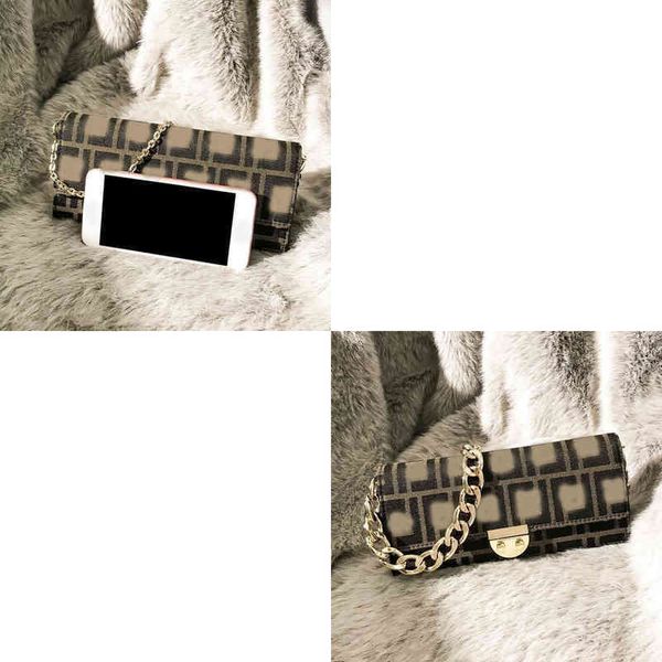 

ff designer fd even bag woman spring new fashion brands thick chain old flower female hand purse small ff middle armpit ancient bag