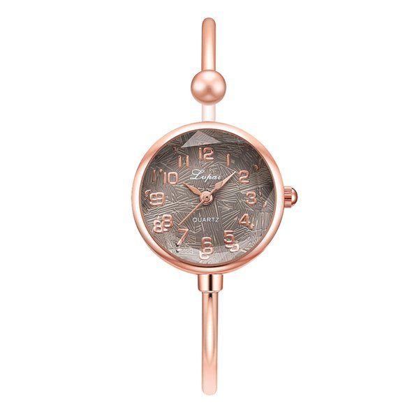 

2022 lvpai brand watch for women dress fashion diamond bracelet watches set simple roman numeral dial ladies clock relogio feminino gift c3, Slivery;brown