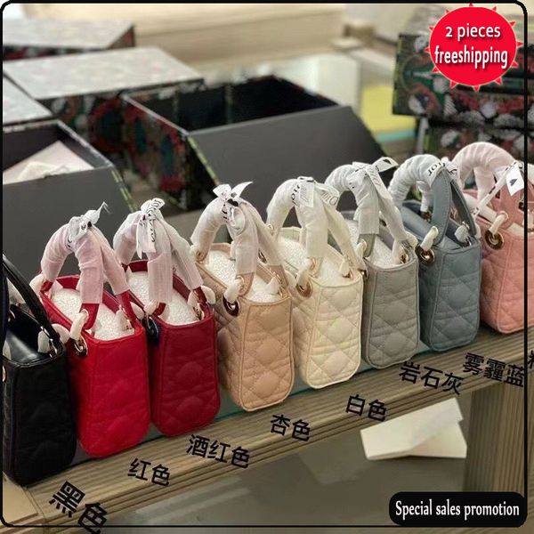 

online designer brand bags crossbody tote 2022 new leather mini handbag net chain bag