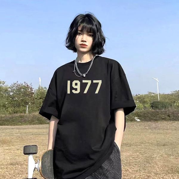 

women's t-shirt luxury brand print loose embroidery casual streetwear short sleeve 2022 new summer fashion female's clothes, White