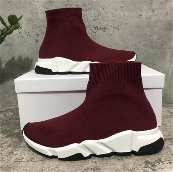 

balencaigaly shoe balencigaly speed quality casual knit shoes designer trainerssock paris mens sock womens black khaki watermark sneakers