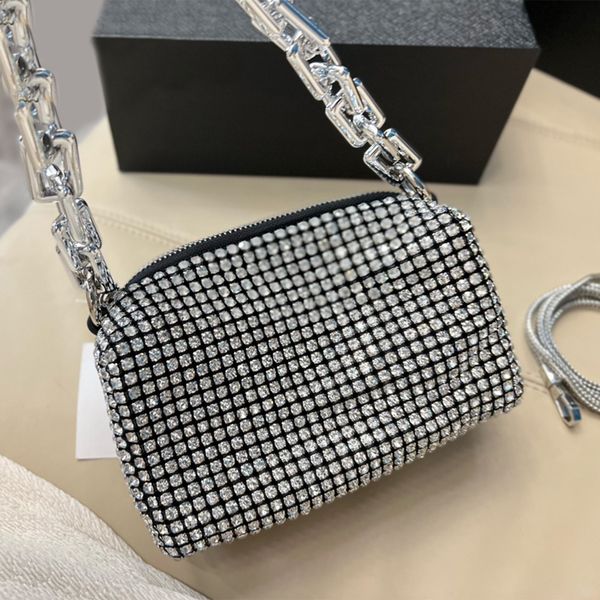 

women shoulder bags 2022 luxury rhinestones purses and handbags female