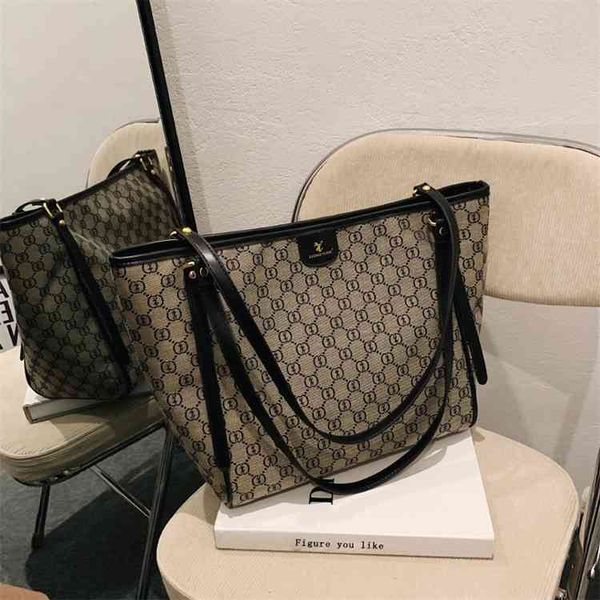 

2022 luxury bags large capacity women's bag portable tote bucket bag
