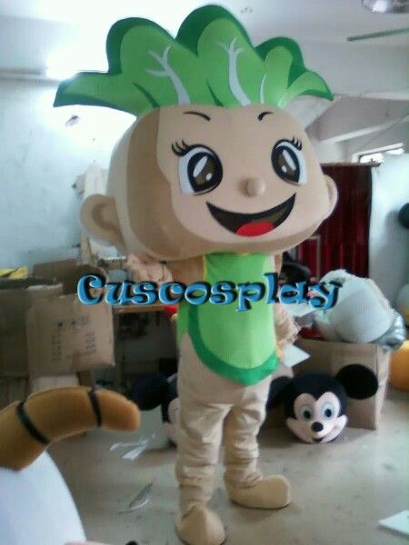 

mascot doll costume cabbage cartoon mascot costume vegetables adults size carvinal halloween christmas party event gift custom, Red;yellow