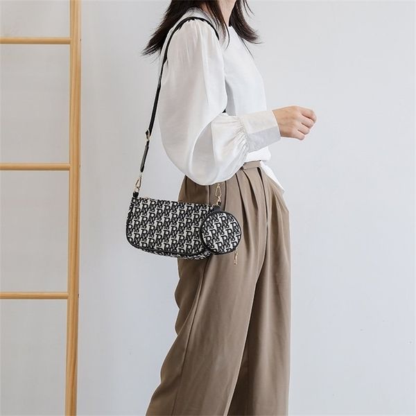 

85% off sell at a low pricesingle messenger fashion two-piece set armpit 2ap