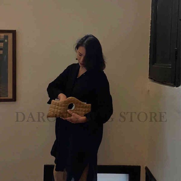 

nxy evening bag 2022 waffle bag square stick with open room 0610