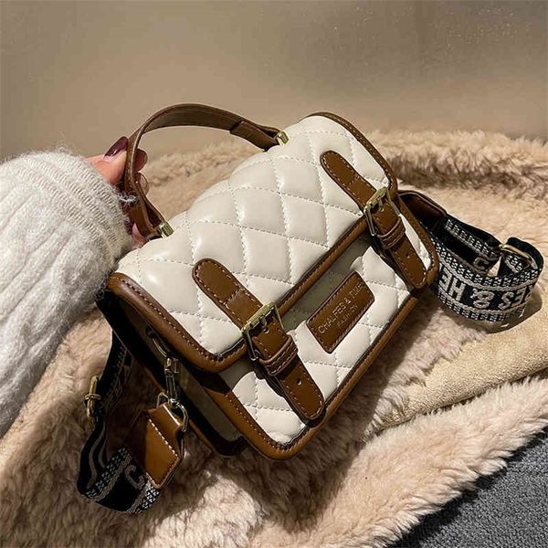 

super low discount foreign style women's autumn and winter versatile broadband bag portable small square bag