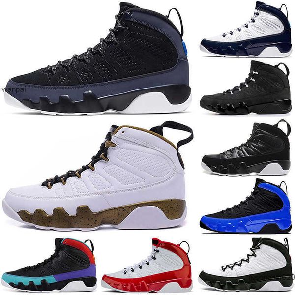

shoes 2022 ing retro 9s basketball shoes men unc the spirit racer blue og space jam gym red anthracite outdoor sports trainers eur 40-47, Black