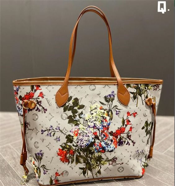 

garden capsule bags winter 2022ss designer never mm full m21352 composite totes handbags women genuine leather monograms flower patter shoul
