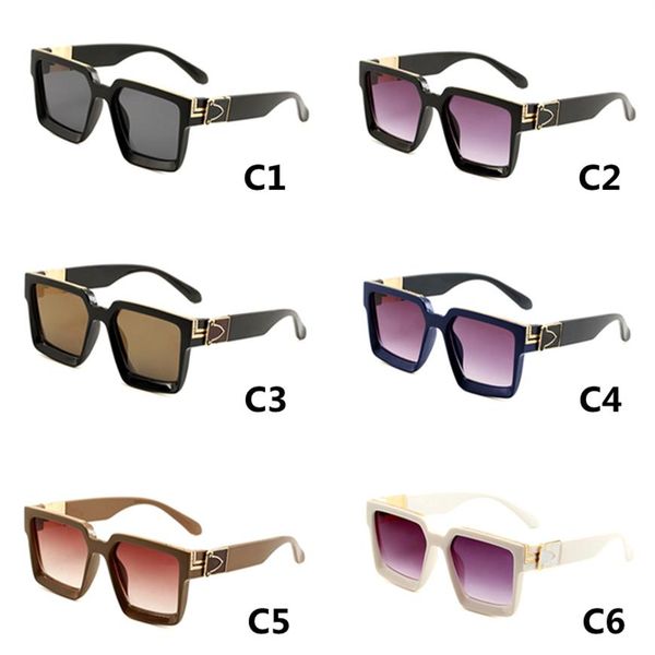 

designer sunglasses for men fashion luxury sport sun glasses brand women shade goggle uv protection eyewear263f, White;black