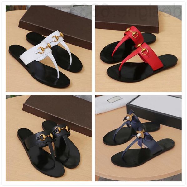 

designer slippers summer brand designer women slipper flip flops luxury fashion genuine leather slides sandals metal chain ladies casual sho, Black