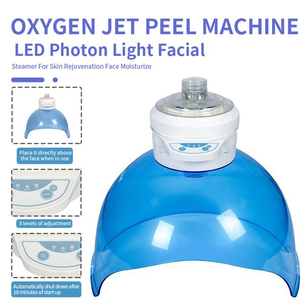 

ipl machine facial hydrogen oxygen jet peel with led pn light steamer for skin rejuvenation face moisturize199