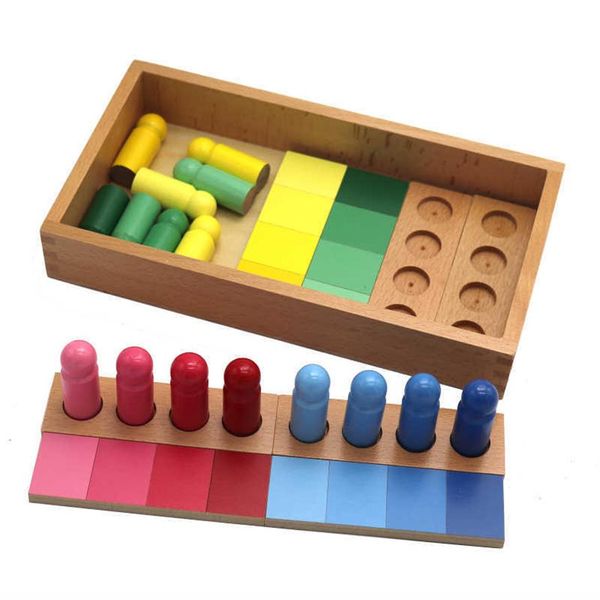 

baby toys montessori color resemblance sorting task wooden sensory toys for children early learning color corresponds blocks toy 2338a